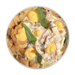 Pollo a la Carbonara